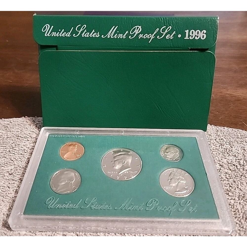 1996 united states mint proof set